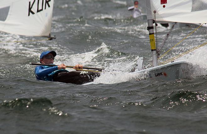 Nick Thompson GBR - 2016 Laser Standard Men's World Championships - Day 5 © ILCA